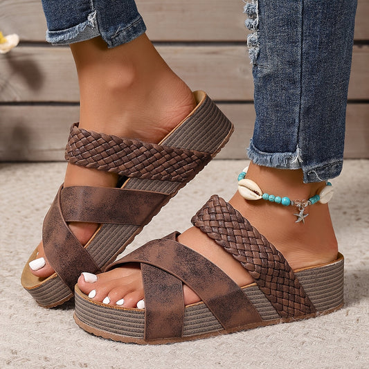 Junessa™ - Sandales orthopédiques en cuir premium – confort absolu et style incomparable