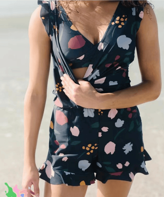 Melisande™ - Maillot de bain avec volants et soutien-gorge intégré